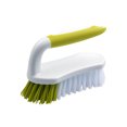 thumbnail image 1 of Cepillos de limpieza resistentes con cerdas rígidas, cepillo de limpieza para ducha, baño, alfombras, cocina y bañera(Amarillo y verde)(1 pieza), 1 of 5