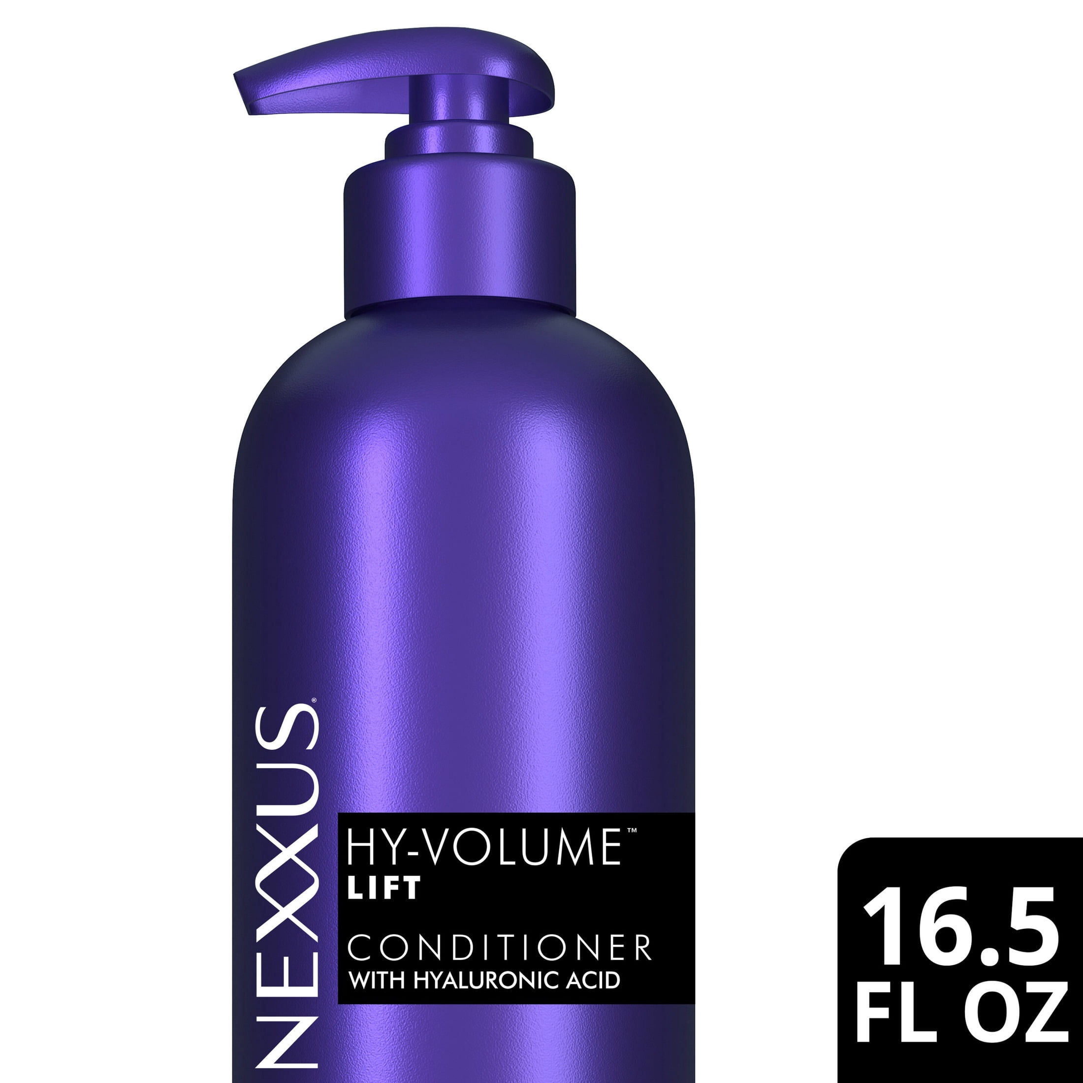 Nexxus Hy-Volume Conditioner for Flat & Limp Hair for Lift and Volume Hair Conditioner Powered by Magnitude Volumizer Technology with Hyaluronic Acid, 16.5 Fl oz