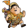 thumbnail image 2 of FiGPiN - Disney - UP - Russell Enamel Pin (1641), 2 of 6