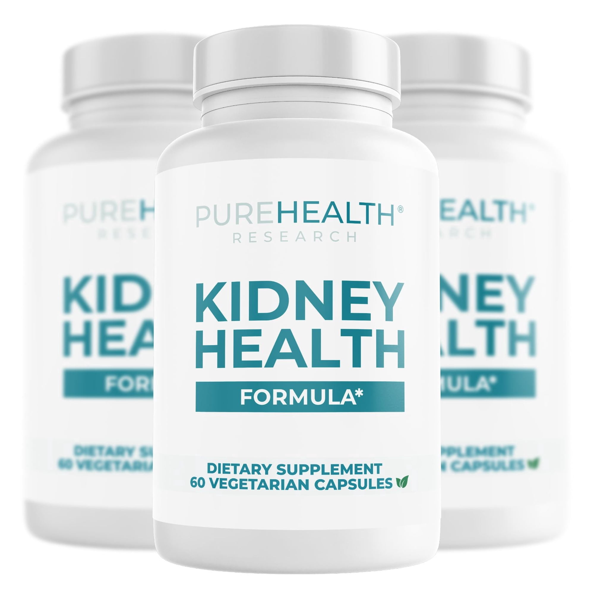 Kidney Health, Complete Kidney Cleanse Solution with Chanca Piedra by PureHealth Research x3