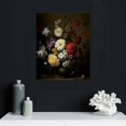 thumbnail image 5 of ARISTURING Moody Canvas Wall Art Dark Flower Painting Black Botanical Poster Vintage Flower Artwork Moody Botanical Painting Dark Academia Canvas Wall Art Moody Floral Art Print for Living Room, 5 of 5