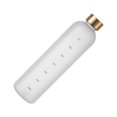 thumbnail image 2 of Matsuzay Botella de agua deportiva de plástico con marca de tiempo, regalos prácticos multifuncionales fáciles de limpiar Mostrada Blanco, 2 of 6