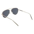 thumbnail image 4 of DII Aviator Sunglasses Gold, 4 of 10