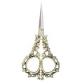 thumbnail image 2 of Sewing Embroidery Scissors, Thoughtfully Design Antique Shear Easy Handling and Control Sewing Scissors Medium Size Comfortable Grip Manual Handicraft Tool, 2 of 7