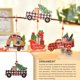 thumbnail image 5 of Wosthever Árbol de Navidad de Colgante automotriz Colgante portátil Lindo Puerta temática de Navidad Chimenea Decoración de pared Ornamento con Kits de decoración para fiestas Coche negro Wosthever HA069346-02, 5 of 6