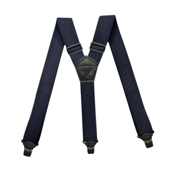 Tirantes para hombre Salvador con 3 pinzas Accesorios para ropa Marina