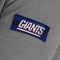 thumbnail image 5 of Men's J. Palmer Graphite New York Giants QB1 Full-Zip Sweatshirt, 5 of 5