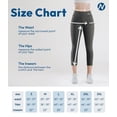 thumbnail image 6 of Nirlon 7/8 Capri Leggings For Women - High Waisted Women's Leggings Activewear, 6 of 6