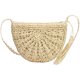thumbnail image 1 of Bolso de verano para mujer, bandolera de paja, bandolera de playa tejida a mano con borlas JFHHH pequeña, 1 of 5