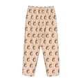 thumbnail image 5 of Xecao Cute Squirrel Women's Straight Lounge Pajama Pants: The Epitome of Relaxed Sleepwear, 5 of 9