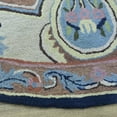 thumbnail image 2 of Rugsotic Carpets Hand Tufted Wool Eco-Friendly Area Rugs - 8'x8', Round, Light Brown, Modern Contemporary Design, High Pile Handmade Anti Skid Rugs for Living Room, Bed Room (K00S05), 2 of 5