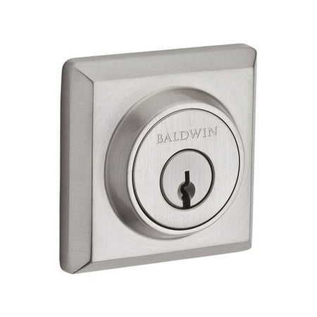 Baldwin Traditional Square Single Cylinder Deadbolt with