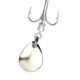 thumbnail image 2 of 10 unids/set de 3 anzuelos de pesca con púas de Metal con lentejuelas giratorias (lágrima dorada) Ehuebsd Para estrenar, 2 of 9