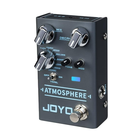 Pedal de reverberación JOYO Atmosphere R-14 9 tipos de reverberación digital