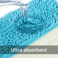 2/1PCS Chenille Bath Mat Large Size 32x20 inches/24x16 inches Super Absorbent Water, NonSlip