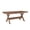 Brazilian Walnut, variant on DuroGreen Crossbase 72" Rectangular Dining Table Made With All-Weather Tangent Sustainable Lumber, High End Outdoor Dining Table, No Maintenance Patio Furniture, Easy Assembly, Natural Teak