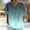 Army Green, variant on SYMOID Womens V - Neck Button Short Sleeve Tied Loose T - shirt for Misses, Casual and Fashionable,Pink,Size L