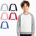 thumbnail image 2 of Gerichy Boys Girls Crewneck Sweatshirt Long Sleeve Cute Tops for Kids Casual Fall Winter Pullover 1T-14T, 2 of 7