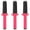 Pink, variant on Yoofe 3pcs Hair Fluffy Styling Curler Curls Comb,Hair Curler Curling Make Up Brush Roller Tool Portable Hair Curling Roll Comb Antiâ Professional Round Hair Brush for Home Personal Use Travel