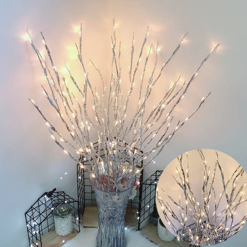 LED Branch Lamp Floral Lights Twig Lights with USB Plug Home Living
