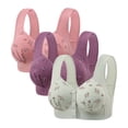 thumbnail image 1 of Posijego Women's Front Closure Bra 3 Pack Push up Wireless Bra Full Coverage Support Breathable Everyday Bras, 1 of 2