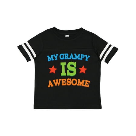 

Inktastic My Grampy is Awesome Gift Toddler Boy or Toddler Girl T-Shirt