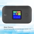 thumbnail image 5 of YAHHU 4G LTE Mobile Hotspot Router with Micro SIM Card Slot Support 8-10 Users 3000mAh Portable Travel WiFi Black Asian Version (12 cm / 4.72 inches), 5 of 9