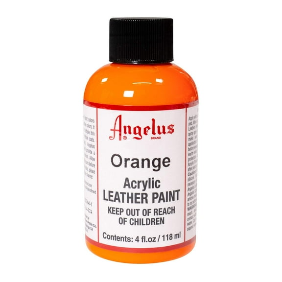 Angelus® Acrylic Leather Paint, 4 oz., Orange