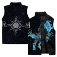 thumbnail image 3 of Chaquetas de conejo para hombre, chaleco de invierno fresco para hombre, chaleco aislante para hombre, chaleco cálido y resistente al viento, ropa moderna y duradera para hombre, león, 3 of 5