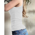 thumbnail image 3 of Lace Camisole Tank Tops for Women, Summer Tops for Women, Fashion Ribbed Lace Round Neck Loose Basic shirt, 3 of 4