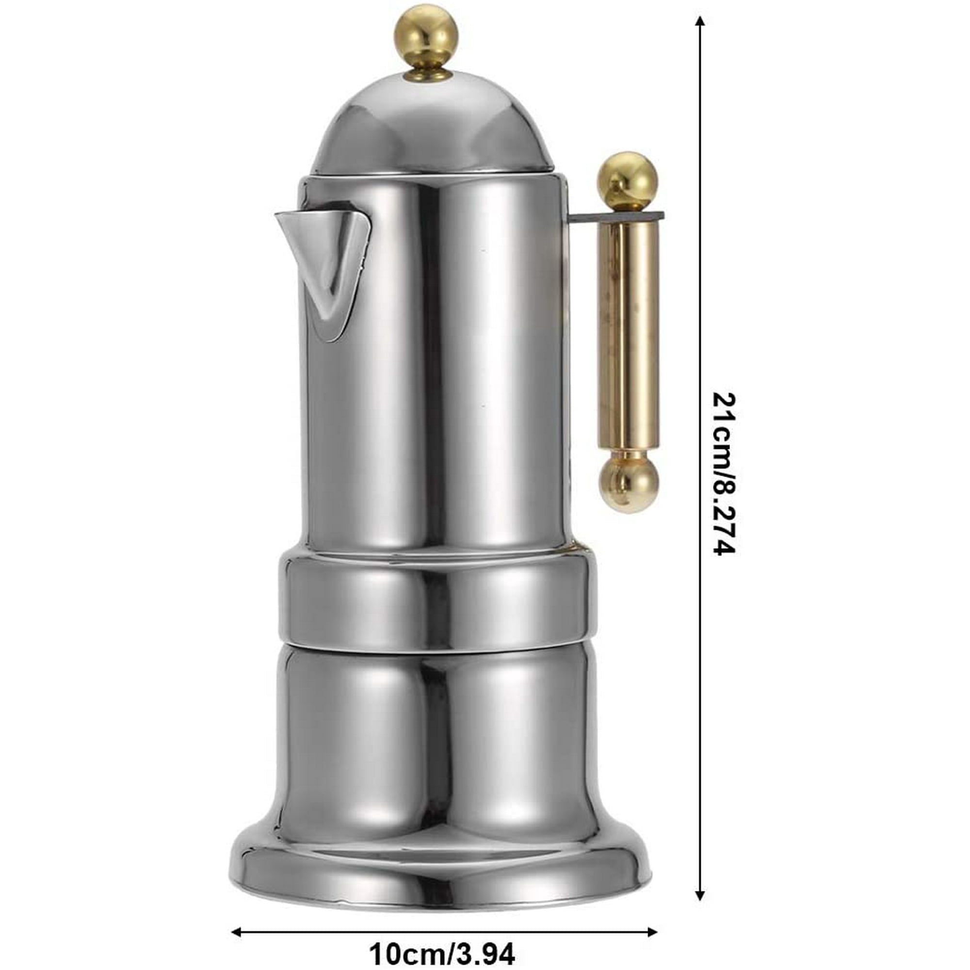 Moka pot 4 cup sale