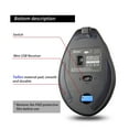 thumbnail image 3 of CHUANK Wireless Mouse  F-35 Vertical Mouse Ergonomic Rechargeable 1000 / 1600 / 2400 DPI Optional Portable Gaming Mouse for Mac Laptop PC Computer, 3 of 14