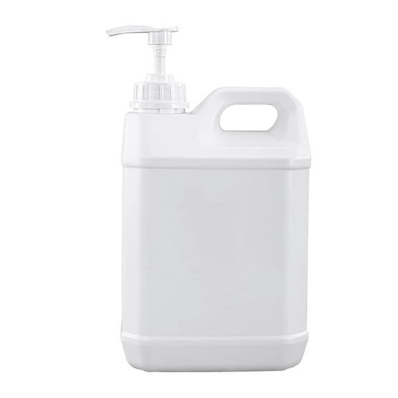 Square Plastic Container with Pump Dispenser Cosmetic Liquid Shampoo Shower Gel Storage Bottles Travel Refillable Bottle