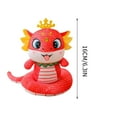 thumbnail image 3 of KeirineCC 2025 Lunar New Year Decorations Snake Plush Toys Chinese Zodiac Snake Decor Year of The Snake Gifts for Kids (Red, 6.3inch), 3 of 6