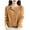 01_Gold, variant on Autumn Winter Loose Fit Open Front Cardigan Sweater Round Neck Knit Jacket Korean Style Outerwear for Women 02_Blue,L