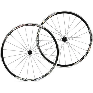 700C Road Bicycle Wheel Front Rear Wheel Set, Double Wall