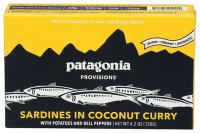(Pack Of 10) Patagonia Provisions Sardines Coconut Curry 4.2 Oz