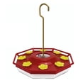 thumbnail image 2 of Alimentador de agua para colibrí, alimentador de colibrí con fugas colgantes, comedero de colibrí, platillo, comedero de zumbido, respuesta rápida, 2 of 8