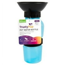 TrustyPup Pet Water Bottle, Blue, 20 fl oz (2.5 cups)