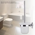thumbnail image 3 of Bathroom Wall-mounted Stainless Steel Toilet Brush with Holder, 3 of 5