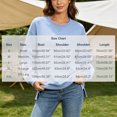 thumbnail image 3 of Azrian Women’s Crew Neck Oversized Sweatshirt,Casual Long Sleeve Pullover Top Sizes S-2XL, 3 of 8