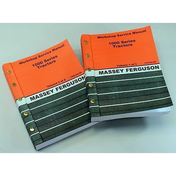 Massey Ferguson Mf1035 Mf1040 Mf1045 Tractor Service Repair Shop Manual Workshop