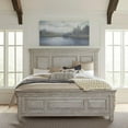 thumbnail image 3 of Liberty Furniture Industies, INC Heartland King California Panel Bed in Antique White w/ Tobacco Top, 3 of 3