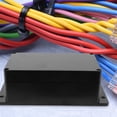 thumbnail image 3 of KAKOWELY 2pcs Junction Box Plastic Waterproof Universal Electrical Boxes Project Enclosure With Fixed Ear For Outdoor Cable Protection7.56"X3.54"X2.52", 3 of 4