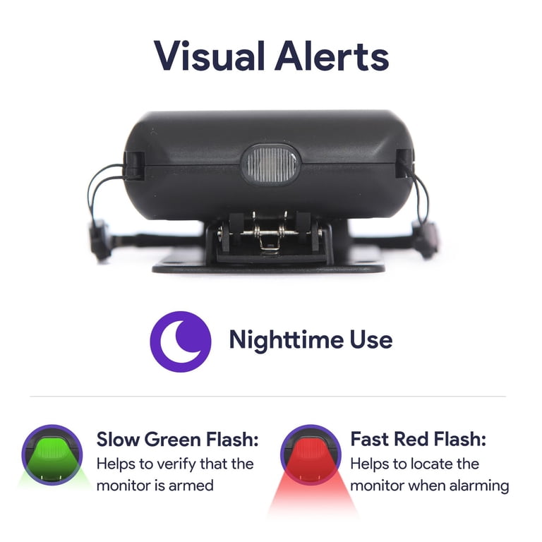 Bed Fall Monitor Fall Prevention Monitoring System Patient Aid Bed & Floor Alarm System ...