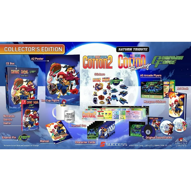 コットンサターントリビュート コレクターズエディション スイッチ Cotton Guardian Force Saturn Tribute - Collector's Edition