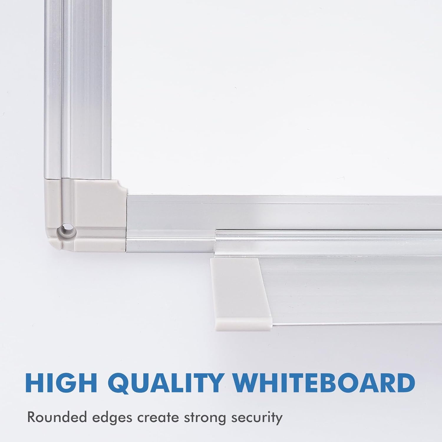 Double Sided White Board Dry Erase, 20 x 30 inch Magnetic Dry Erase Board Whiteboard for Wall, Aluminum Frame Wall-Mounted or Hanging Whiteboard Marker Board Writing Board