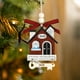 thumbnail image 5 of Colgante para Árbol de Navidad | Adorno de Madera Tallada de Doble Capa | Madera Duradera | Decoración Navideña de 9,9 Cm | Incluye Cordón y Caja de Regalo Kraft | Ideal para Árbol de Navidad 2024, D, 5 of 6