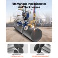 thumbnail image 4 of VEVOR CG2-11Y Manual Gas Pipe Cutting Machine 0.2"-2" Thick Pipe 0°-45° Portable, 4 of 9