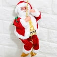 thumbnail image 5 of Electric Climbing Ladder Santa Claus, Christmas Super Climbing Santa Plush Doll Toy Hanging Ornament Tree Xmas Gifts for Kids Christmas Door Hanging Decorations, 5 of 7